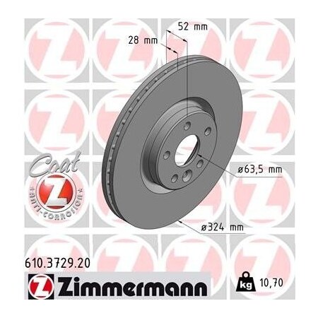 Zimmermann Standard/Coated, 610372920 610372920
